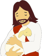 Jesus Christ And Lamb
