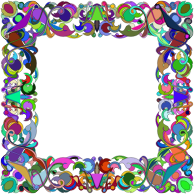 Colorful Abstract Frame
