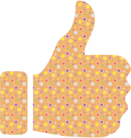 Cute Floral Thumbs Up
