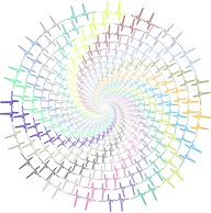 Prismatic EKG Vortex