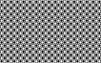 Seamless Circles And Squares Checkerboard Pattern