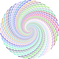 Prismatic Abstract Vortex 51