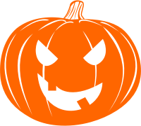 Jack-o'-lantern orange