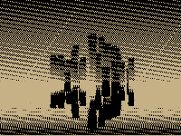 city skyline reflection (animated) 3