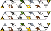 Flexagon recto animals