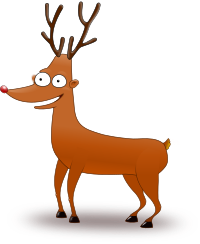 reindeer with big eyes