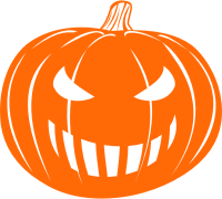 Grinning Jack-o-lantern