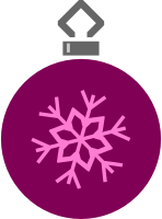Simple tree bauble 12 (colour)