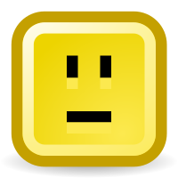 No smile icon