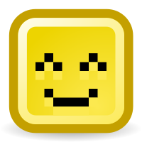 Smiling eyes, smiling face