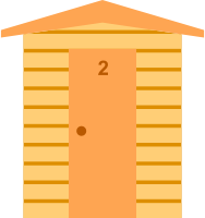Beach hut 2
