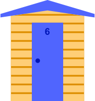 Beach hut 6