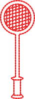 bat for badminton