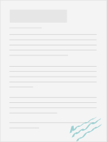 signed document