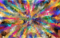 Colorful Low Poly Wallpaper Proper
