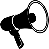 Bullhorn Silhouette