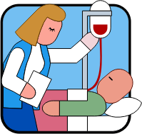 nurse with IV