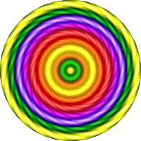 Colourful spiral