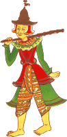 Vintage Myanmar Character 3