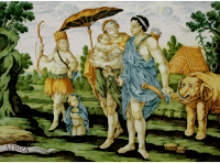 Africa tile