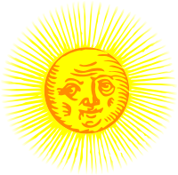 Old sun (colour)