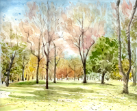 cristieleung's Forest vectorised