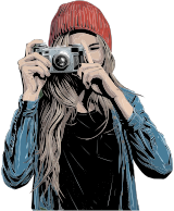 Woman Taking Picture