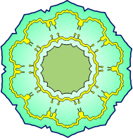 flower roundel