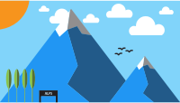 Flat Shaded Mountains
