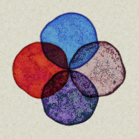 watercolour drops