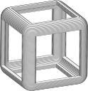 Animated Hollow Cube