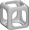 Animated Hollow Cube