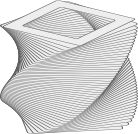 Animated Twisted Block
