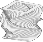 Animated Twisted Block