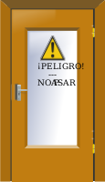 Por encima de todo, no abras es puerta