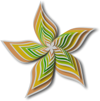 Abstract flower 28 (colour 6)