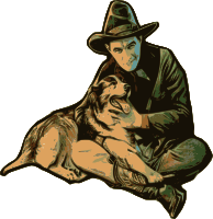 Cowboy and Dog