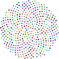 Prismatic Flower Formation Circles