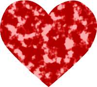 Textured heart