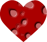 Textured heart 2