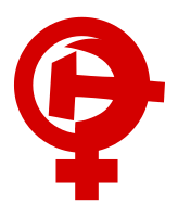 Feminism Hammer Sickle female symbol