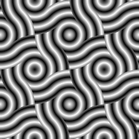 wave-dot pattern