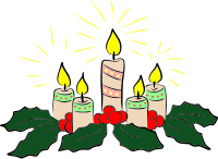 Christmas candles