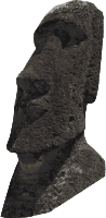Realistic Moai