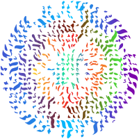 Frame 224 Vortex Prismatic No Background Remix Houndstooth Hatch Halftone Trace 290650 Remix (simplize) Toasted Cleanup Prismatic No Background