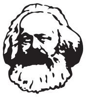 Karl Marx Head - 200 years