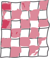 Wobbly Checker Board