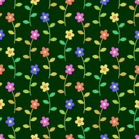Floral pattern 8 (colour 2)