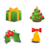 Christmas Icon Set Collection