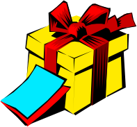 wrapped gift